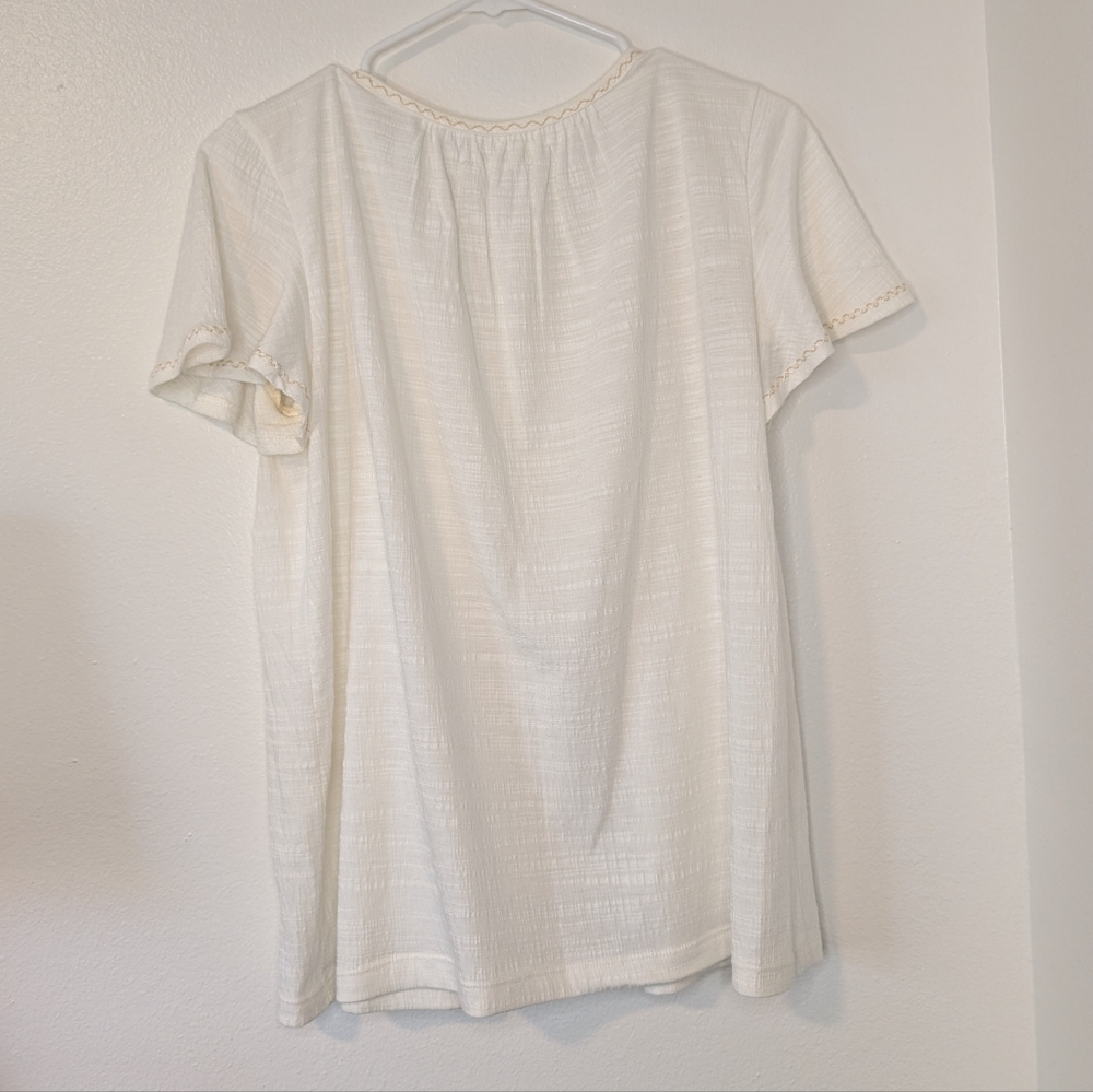Max Studio Flowy Top - Picture 2 of 8